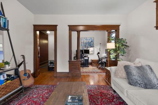 Front entry and den