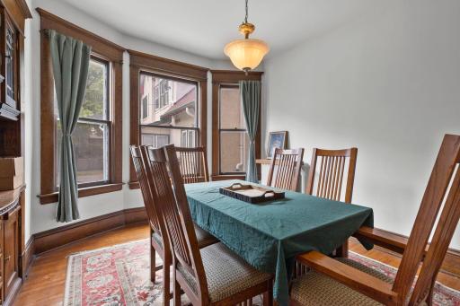 Large windows bring in tons of natural light