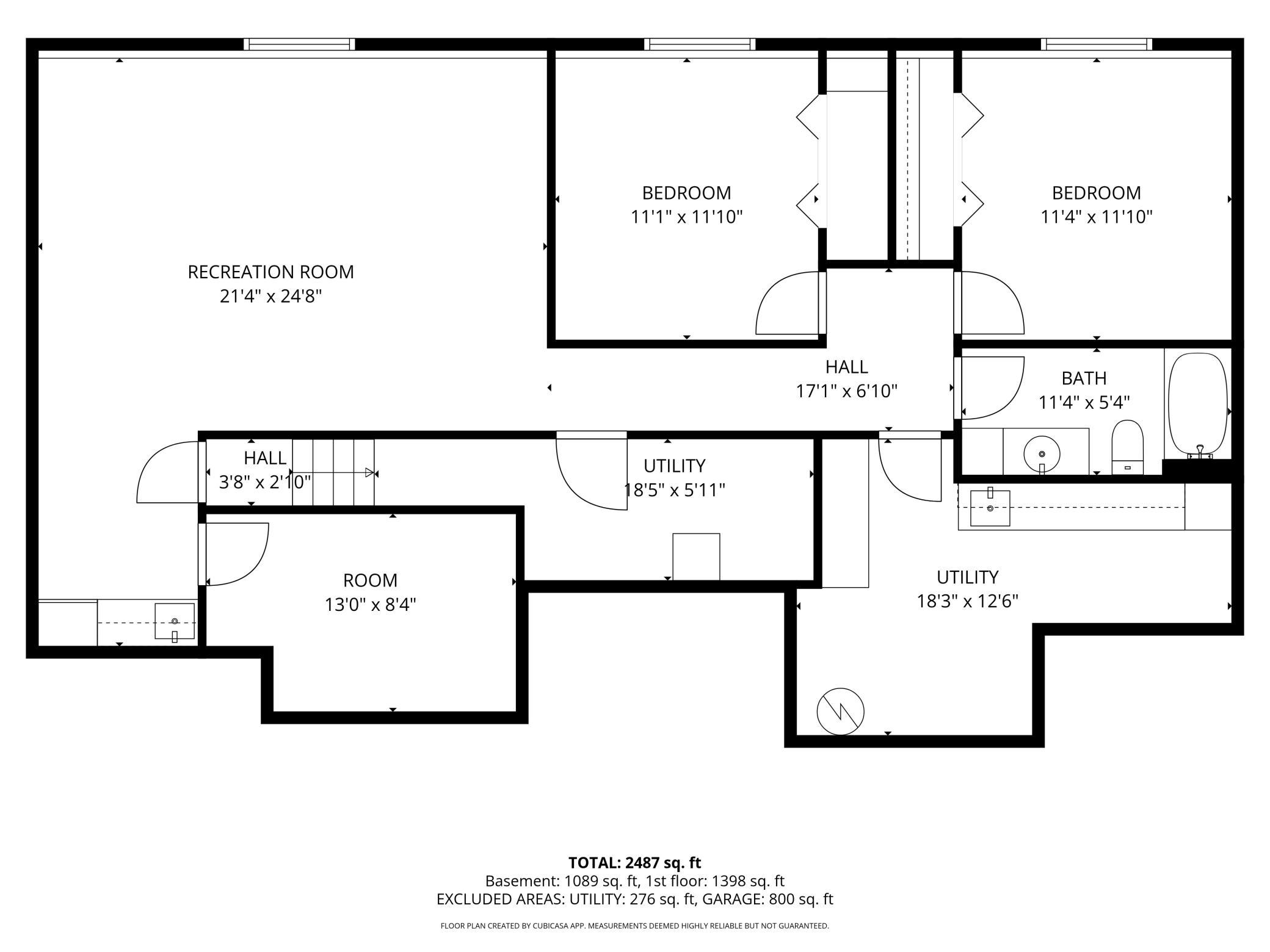 1st Floor Layout