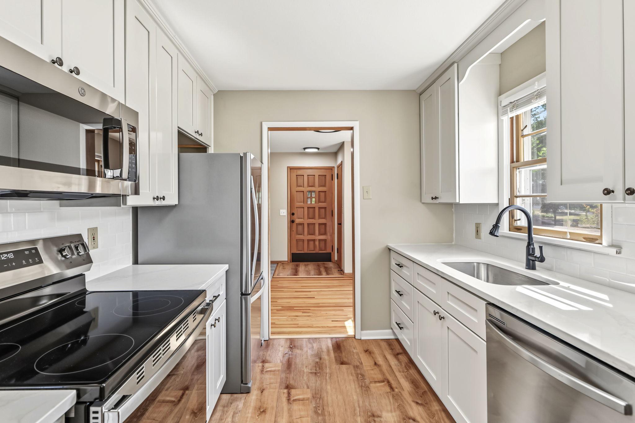 New c-tops, flooring and cabinets!