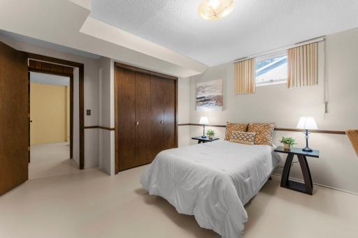 Lower level den, craft room or home officce