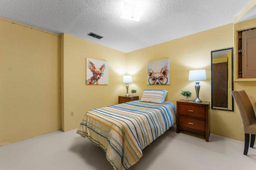 Lower level den, craft room or home officce