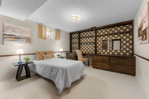Lower level den, craft room or home officce