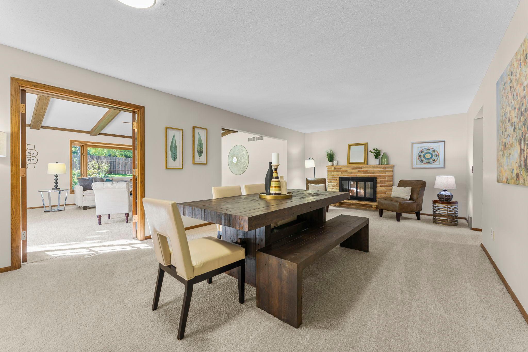 Great entertaining space