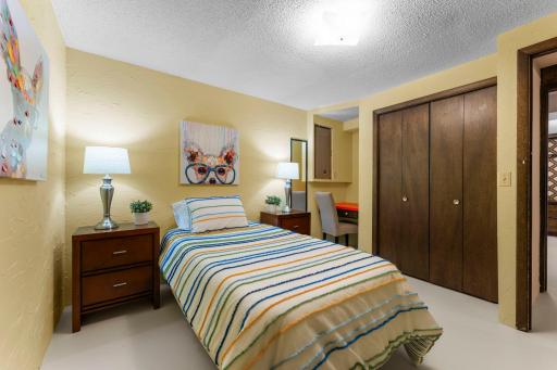 Lower level den, craft room or home officce