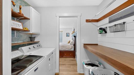 Laundry/Primary Bedroom