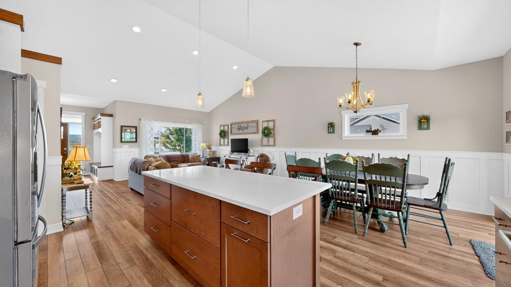 Kitchen/Dining/Living