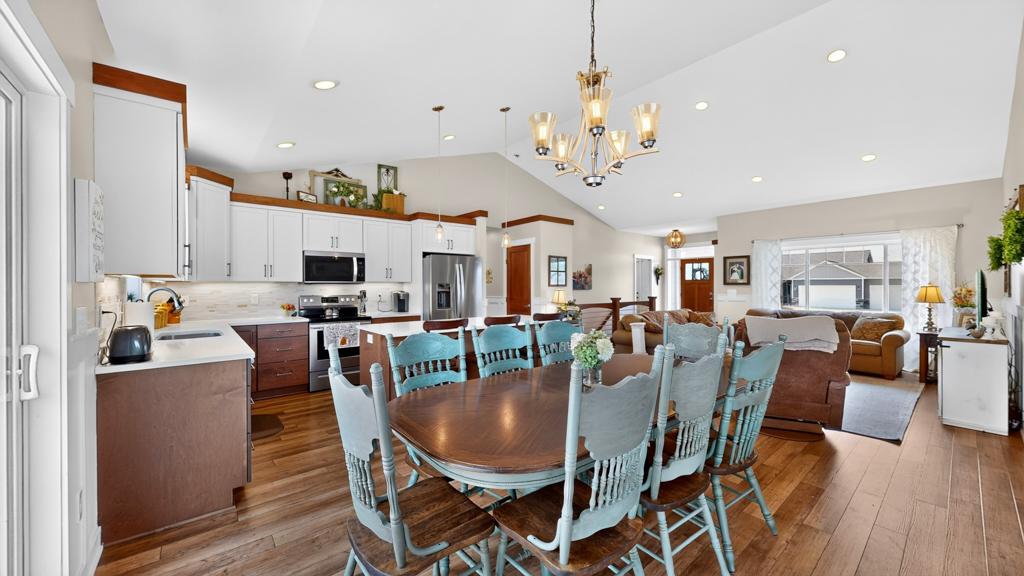 Dining/Kitchen/Living