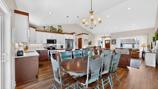 Dining/Kitchen/Living