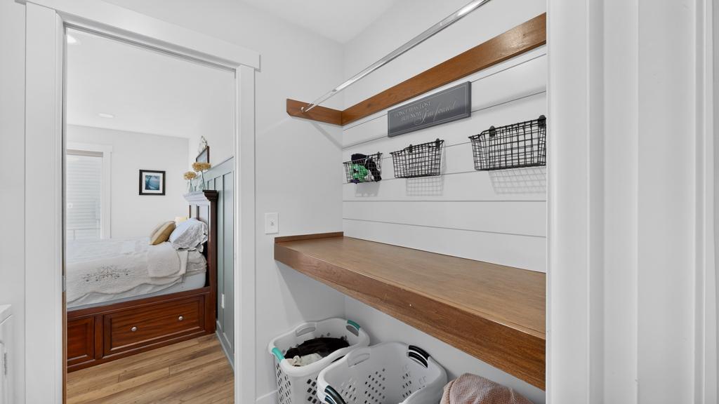 Laundry/Primary Bedroom
