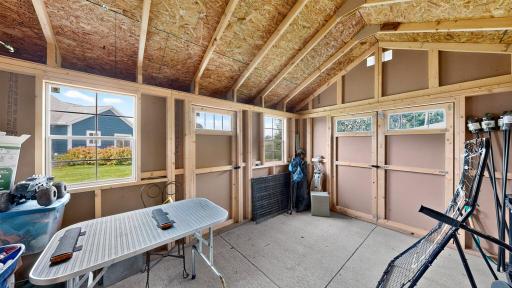 Storage Shed Interior