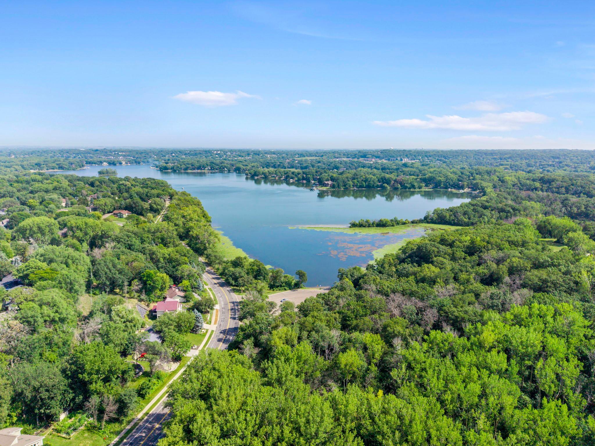Nearby Crystal Lake offering endless outdoor recreation.