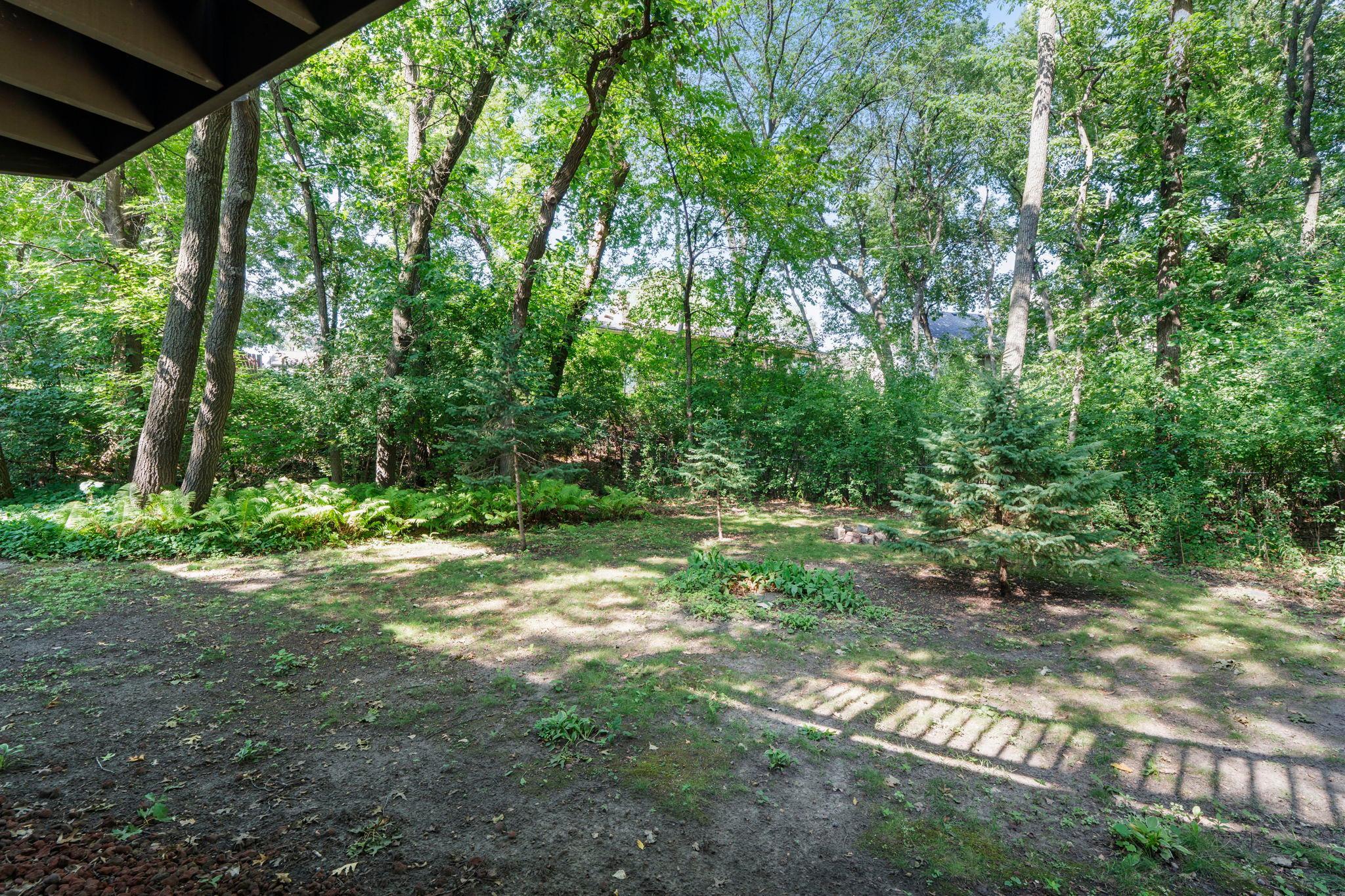 Fully fenced backyard with side gate access.