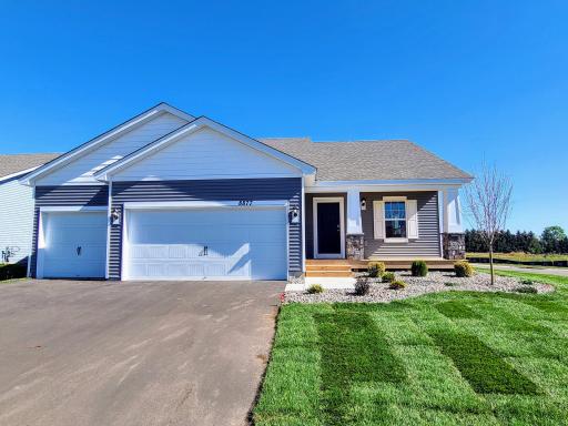 The Rushmore Northern Craftsman at Highlands at Eagle View in Elko New Market. Photo is of a similar home. Options and colors may vary. Ask Sales Agent for details.