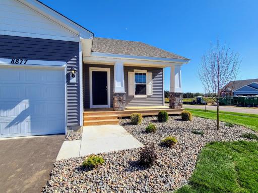 The Rushmore Northern Craftsman at Highlands at Eagle View in Elko New Market. Photo is of a similar home. Options and colors may vary. Ask Sales Agent for details.