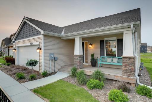 The Rushmore Northern Craftsman at Highlands at Eagle View in Elko New Market. Photo is of a similar home. Options and colors may vary. Ask Sales Agent for details.