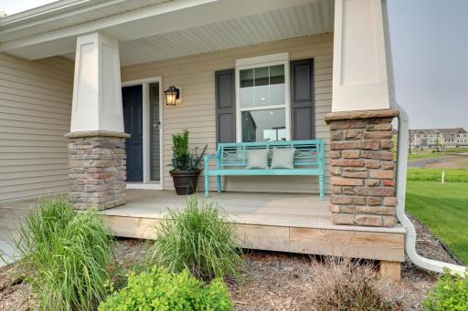 The Rushmore Northern Craftsman at Highlands at Eagle View in Elko New Market. Photo is of a similar home. Options and colors may vary. Ask Sales Agent for details.