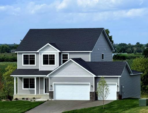 9662 32nd St NE- New Construction Home ready for an Quick Move-in! Highlights include a spacious 4 BAY GARAGE (1,010 sq.ft.) located on a WALKOUT HOMESITE!