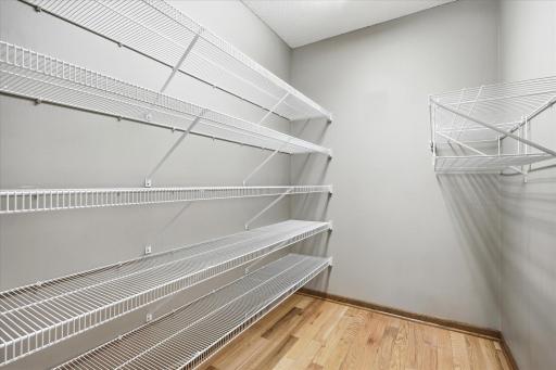 Huge walk-in pantry is awesome