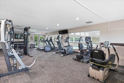 HOA Community Exercise Room