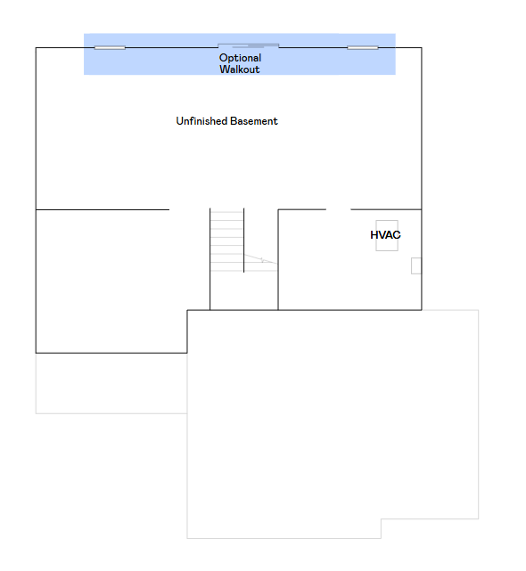 Bristol lower level floorplan.