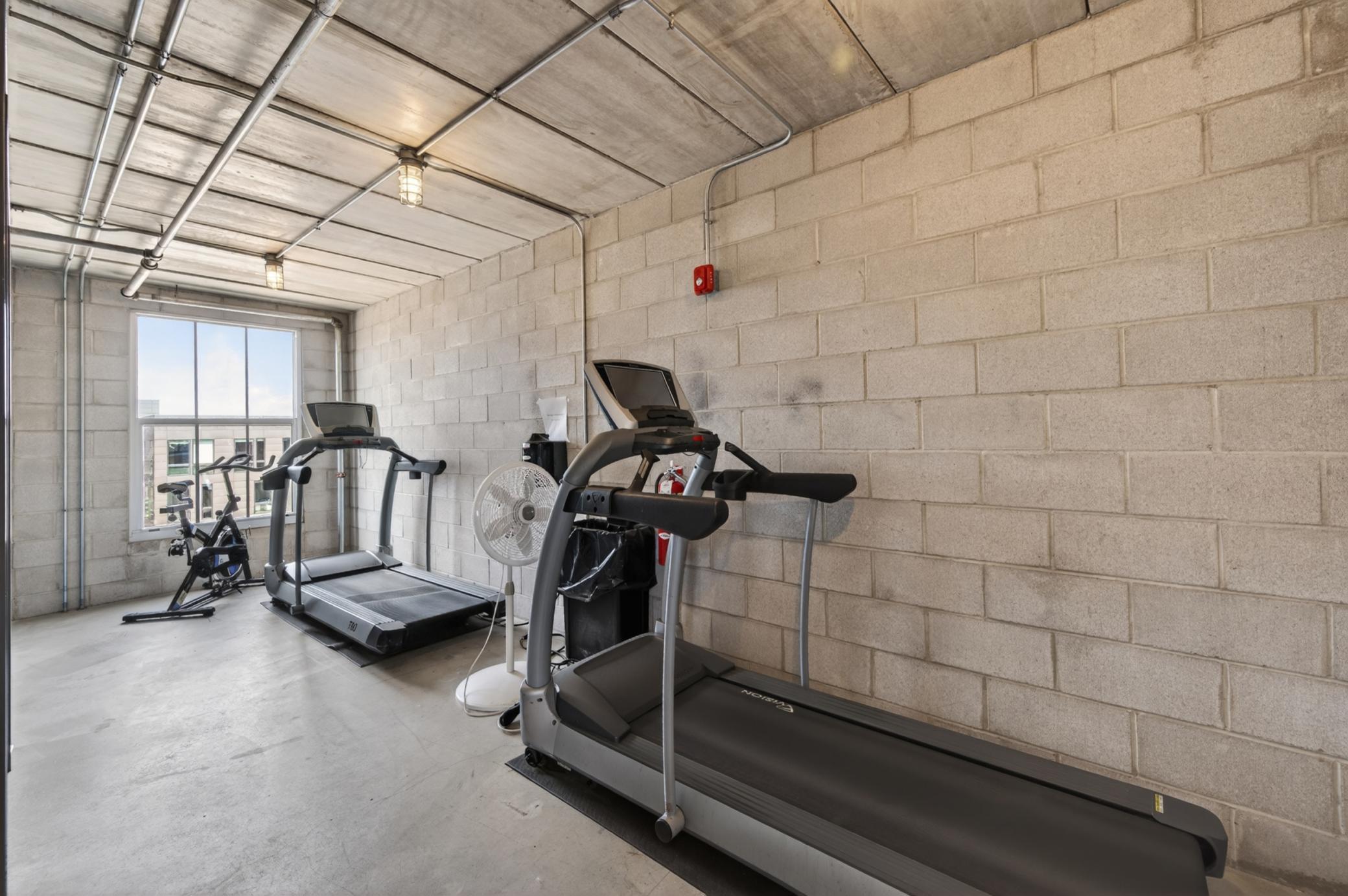 Fitness room - 4th level (same as roof access)