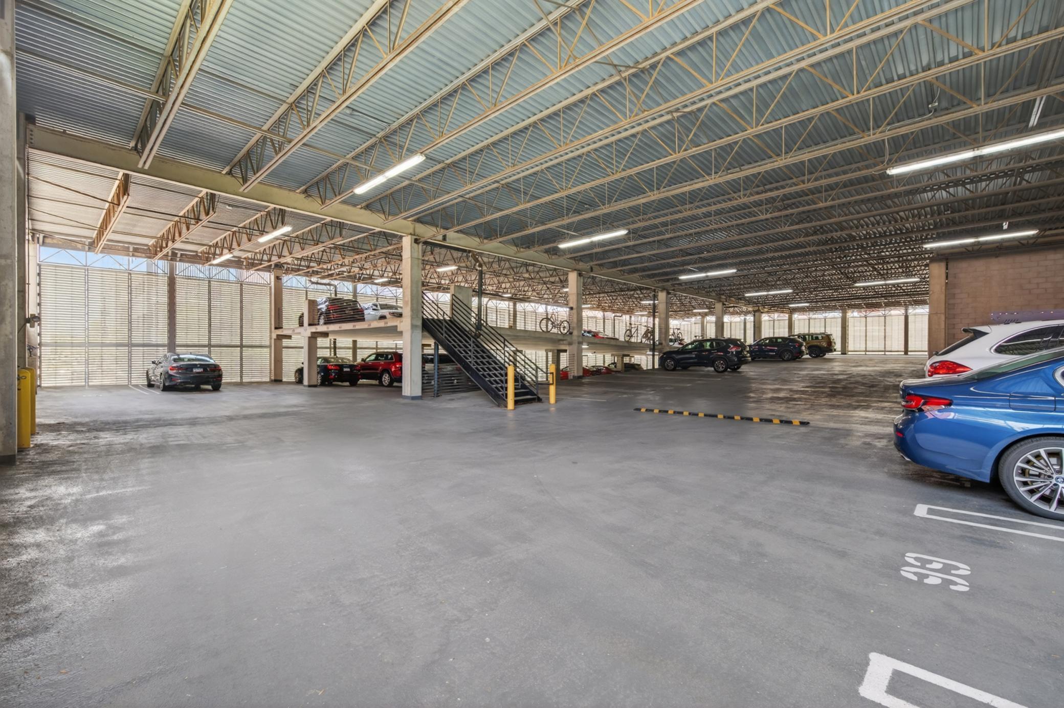 Assigned garage parking - access from 2nd level