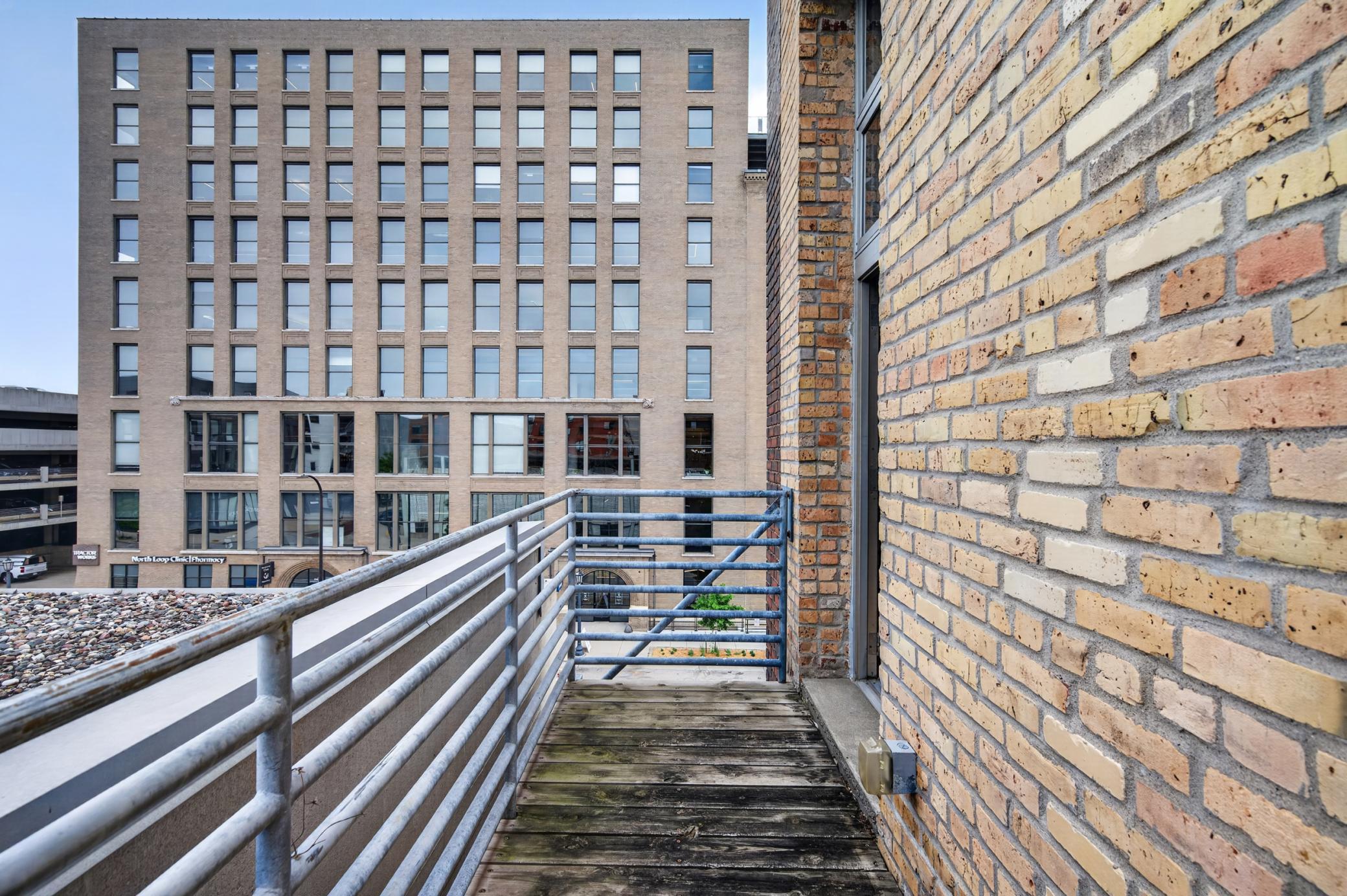 Private balcony