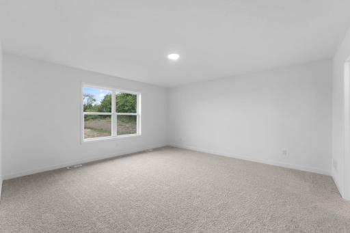 Providing the upmost in privacy, the luxurious ownerâs suite is located on the second level and has a walk-in closet and en-suite bathroom.