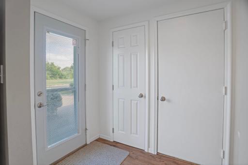 Side door - mud room