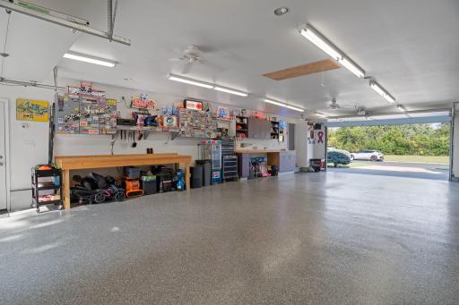 Heated and insulated garage