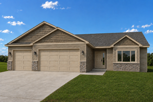 *AI-generated exterior rendering* This image is intended to provide a conceptual representation of the home. Not exact floor plan layout due to AI-generation.