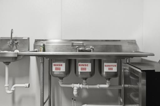 New triple sink
