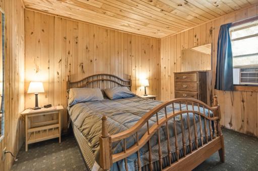 bedroom two in rental cabin