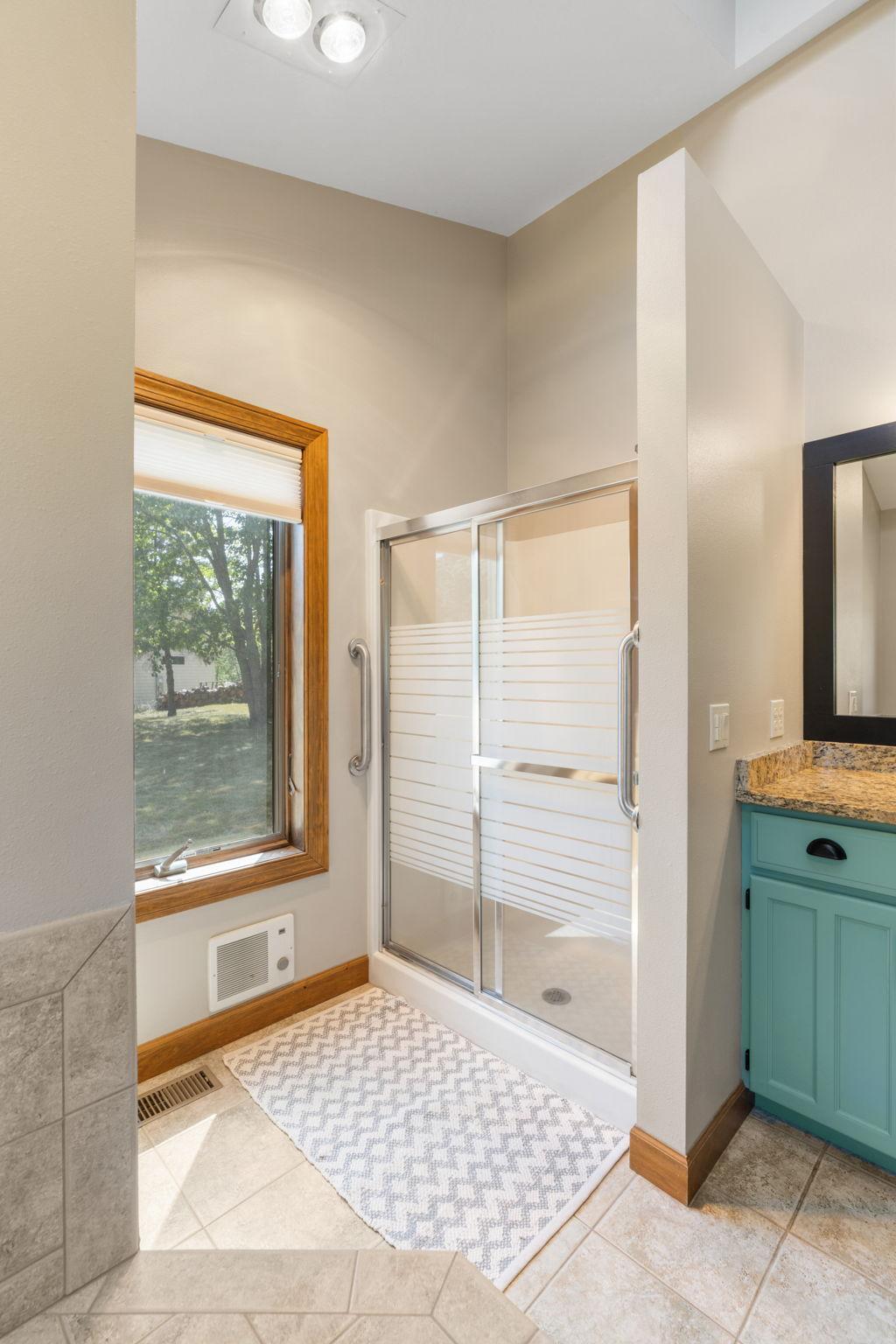 Separate shower stall