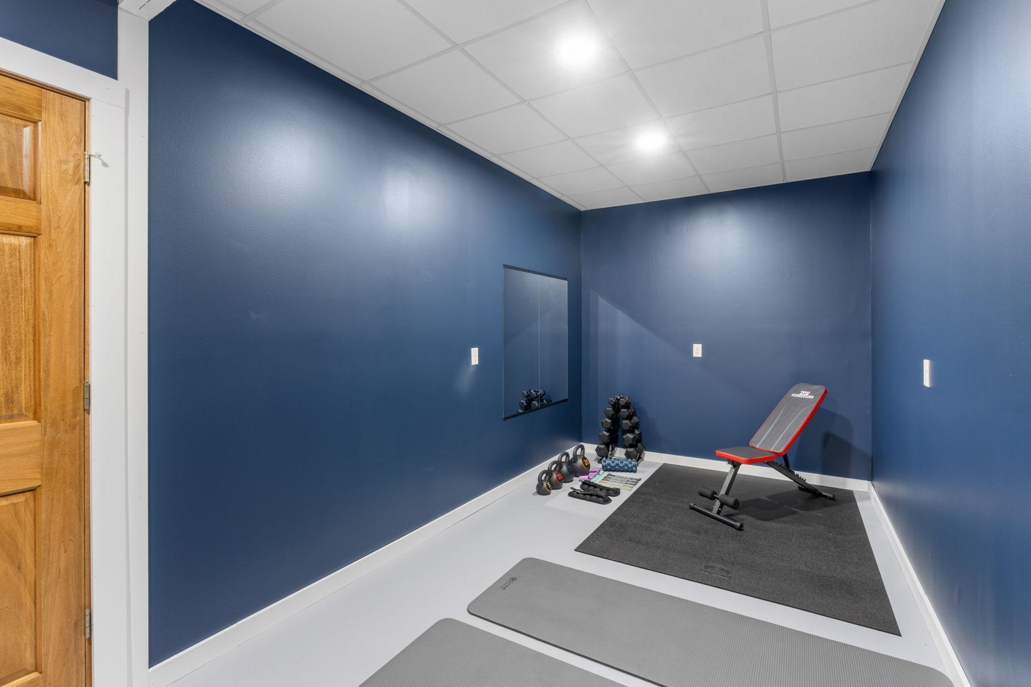 New exercise room in 2025