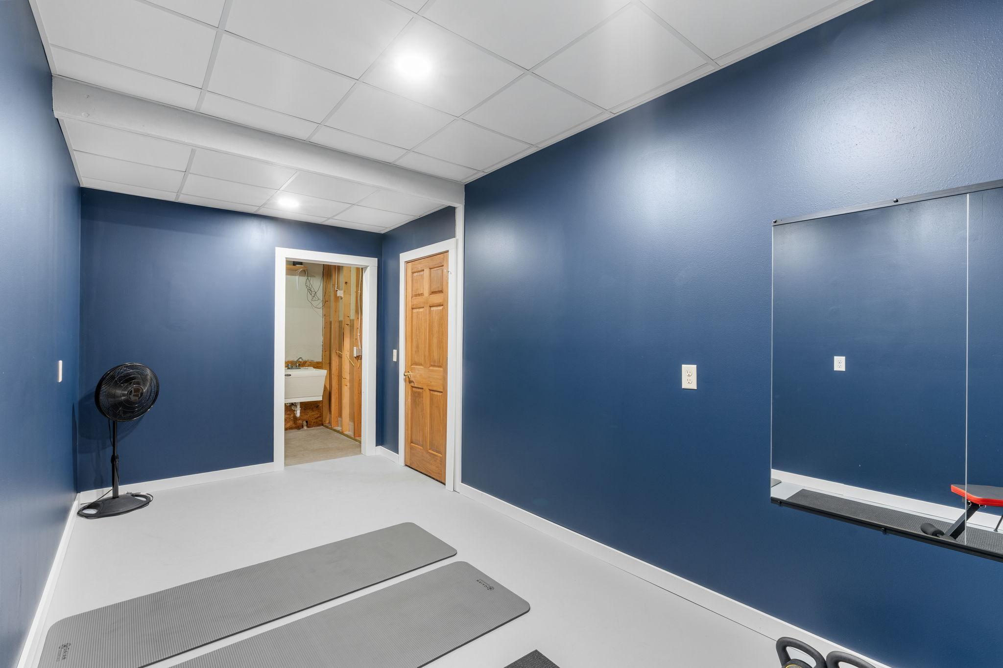 New exercise room in 2025