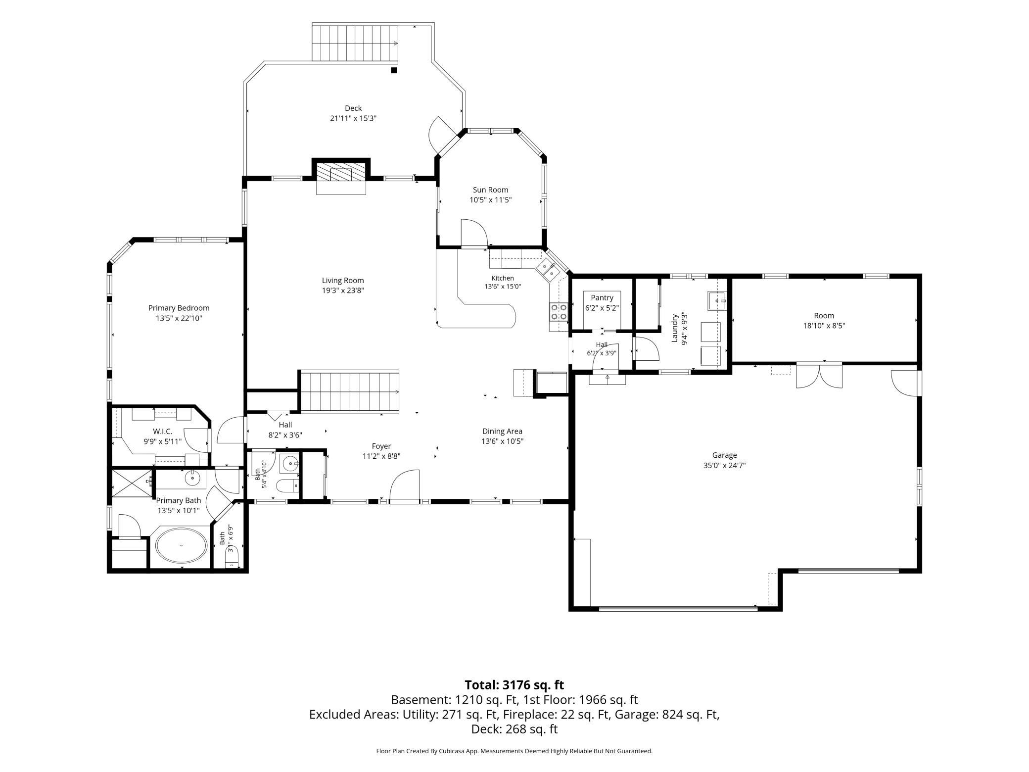 Main Level Floorplan