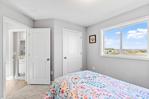 Photo shows the same floor plan but not the actual home. Variations will occur. Photos of actual home will be uploaded when home has been completed and cleaned.