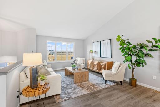 Photo shows the same floor plan but not the actual home. Variations will occur. Photos of actual home will be uploaded when home has been completed and cleaned.