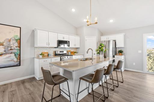Photo shows the same floor plan but not the actual home. Variations will occur. Photos of actual home will be uploaded when home has been completed and cleaned.