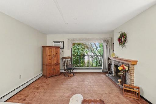 Living Room with Fireplace