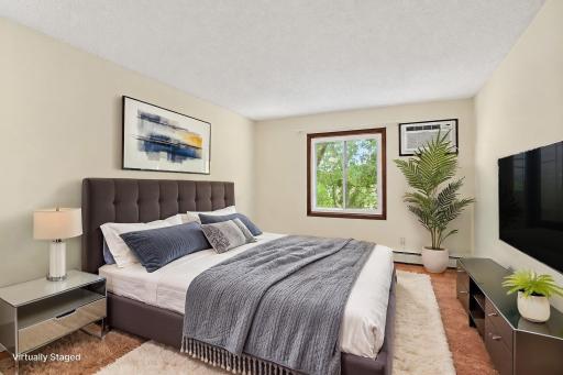 Virtually Staged Primary Bedroom