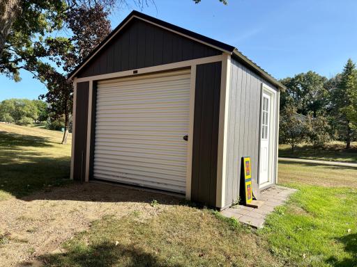 12x14 Storage shed will stay