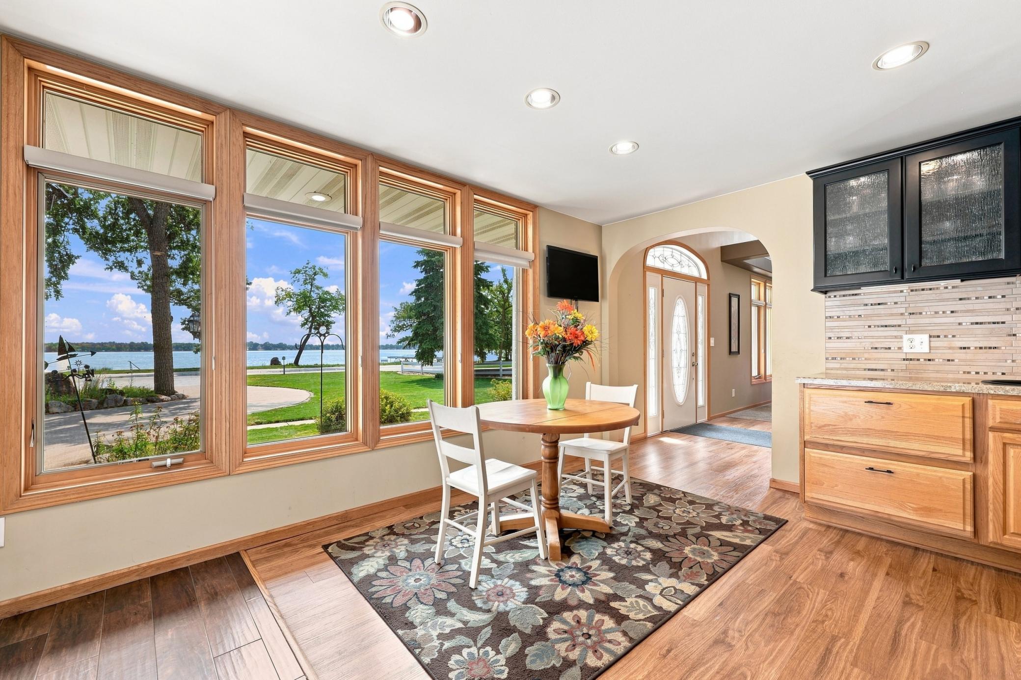 Breakfast Table with Amazing Lake View