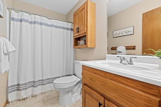Upper level full bath