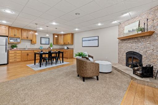 Spacious and inviting, this level is made for movie nights, game days, and relaxed evenings at home.
