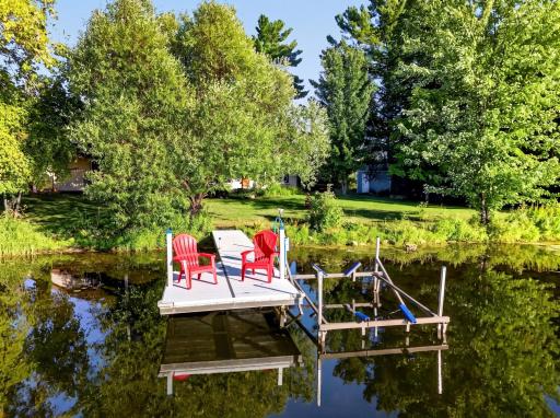 313 - Dock-lilies cleared staged
