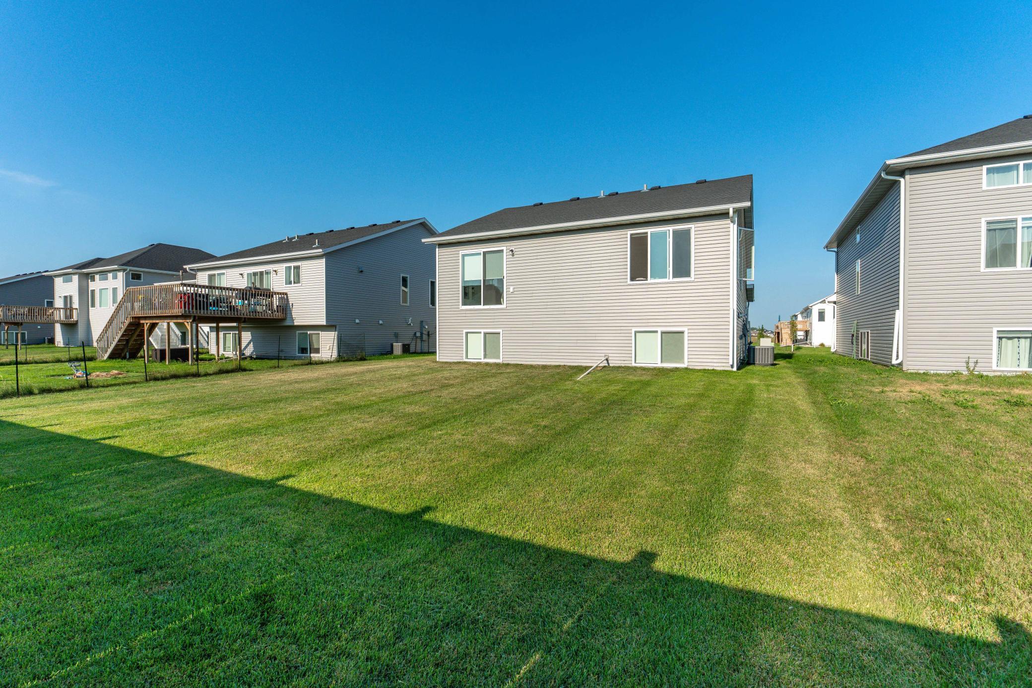 Spacious Backyard