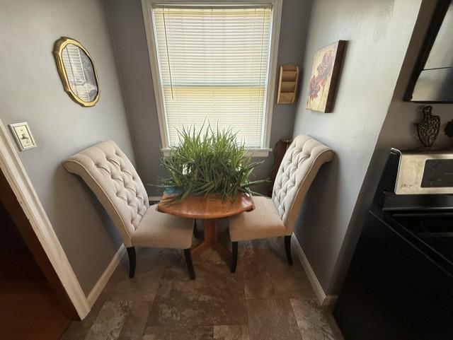 cozy eating area